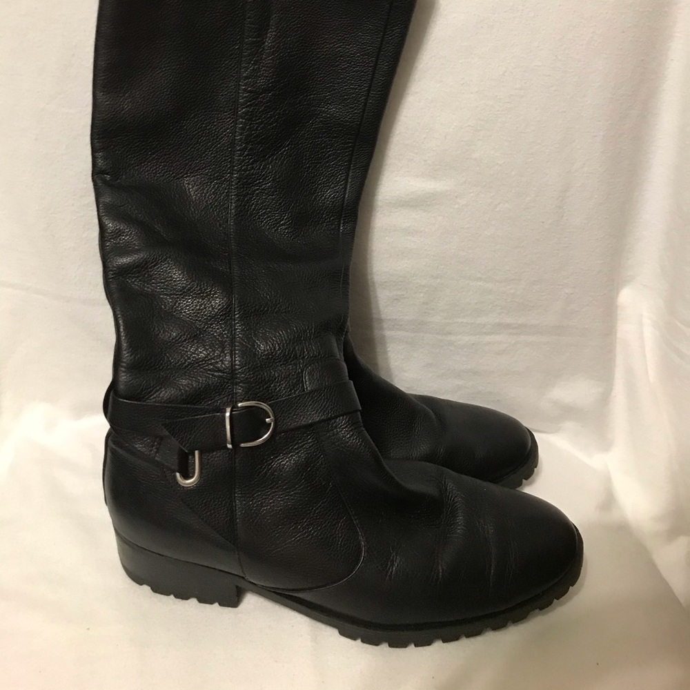 Women’s Tesori Blk Boots Pre-owned Size 9 1/2